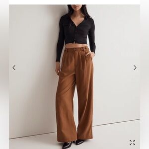 Madewell Harlow Wide Leg Pants 4T